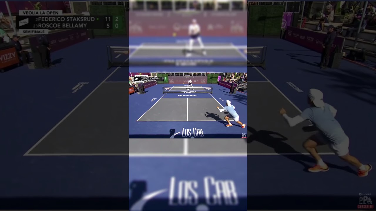 What a way to end the point💪