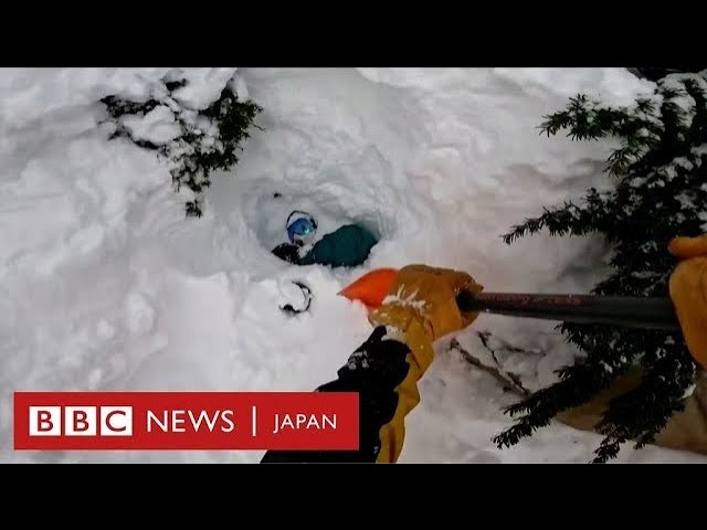 日本東北「樹冰」美景蘊含險機 台旅客受困雪坑1小時險凍死