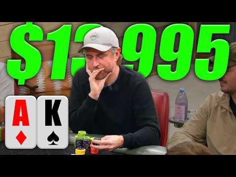 New Video from Andrew Neeme: ANDREW NEEME Loses Flush Over Flush!! Players Battle At High Stakes