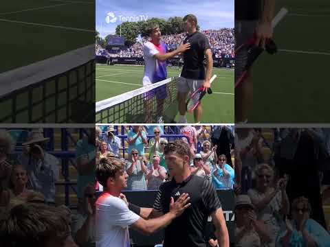 What a moment for Billy Harris at Eastbourne! #atptour