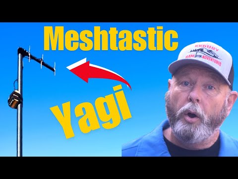 How to build a Meshtastic Yagi Antenna!