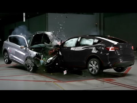 Extreme Crash-Testing TESLA