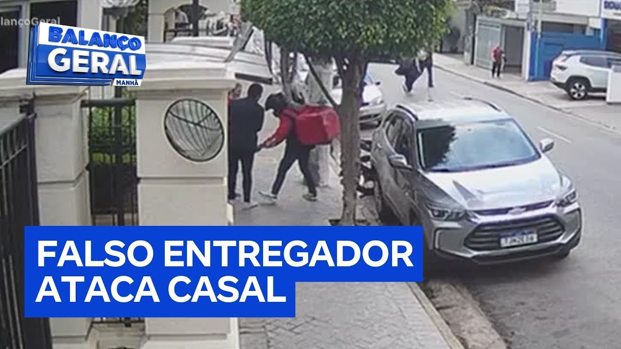 Casal é atacado e roubado por falso entregador na zona sul de São Paulo