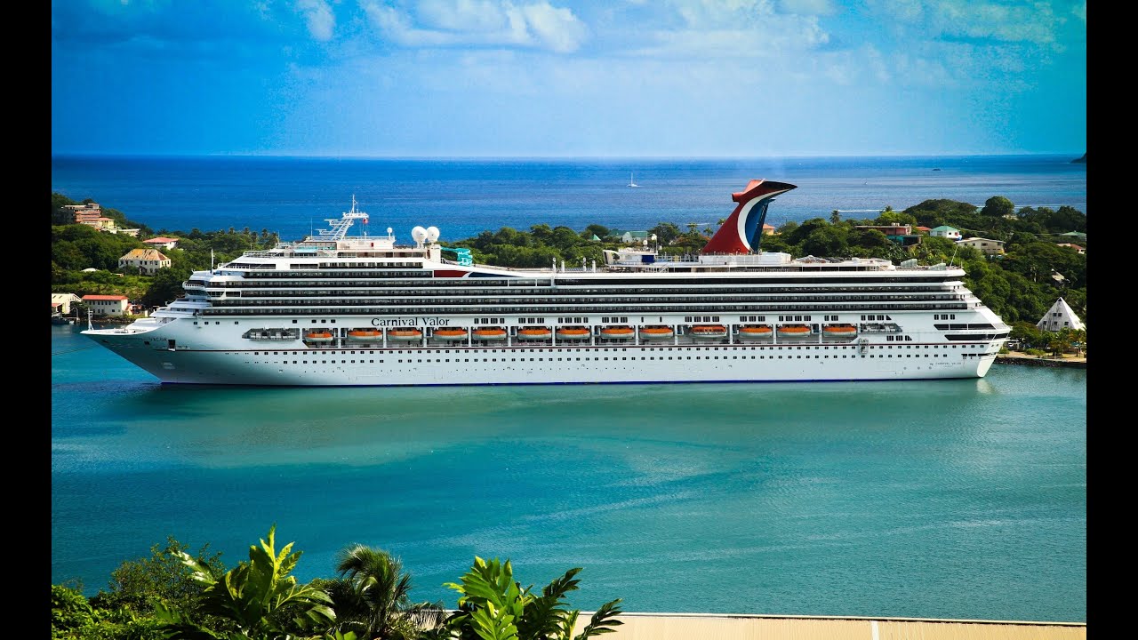 Carnival Valor Cruise Ship Video - Southern Caribbean Vacation [Canon ...