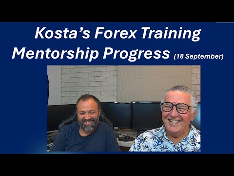 Progress report: Total beginner, Forex robot trading mentorship. Setting up 24 test accounts.