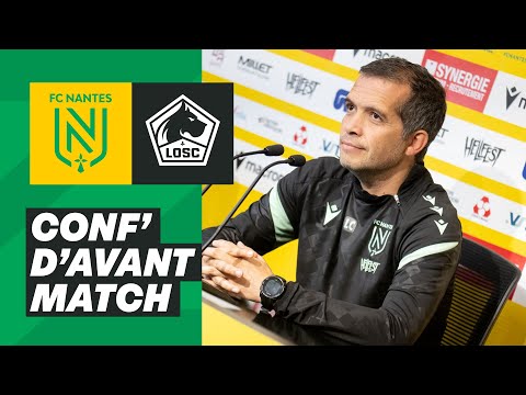 🎥🎙️ [J08] Luis Castro avant FC Nantes - LOSC