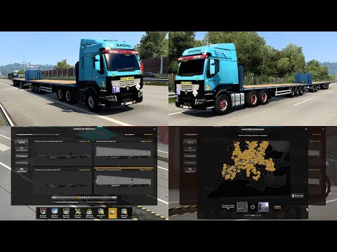 ALL TRAILERS UNLOCKED ETS2 1.0 1.40 1.48