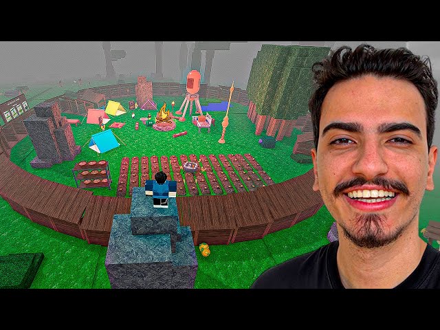 CRIEI UMA BASE AUTOMÁTICA NO 99 NOITES NA FLORESTA 🌳🧱