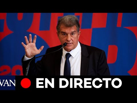 DIRECTO: El precandidato a la presidencia del Barça, Joan Laporta, presenta su programa económico