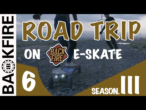 Road Trip on Electric Skateboard 2020 by BACKFIRE BOARDS— Season III Episode 6