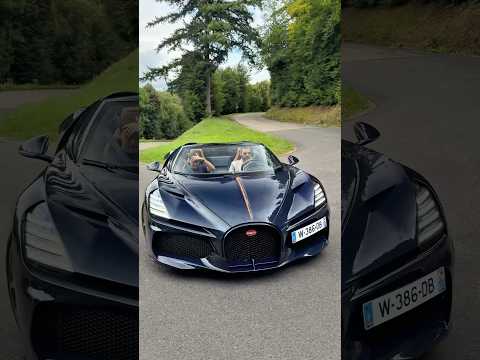 CEO of Bugatti Mate Rimac driving the £5M Mistral #automotive #bugatti #fast #bugattimistral