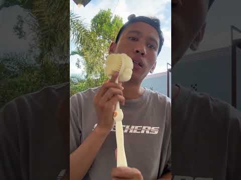 Sikat Spons Punggung Badan Mandi Panjang #sikatmandi #sikatspons #sponsmandi #sikatpunggung