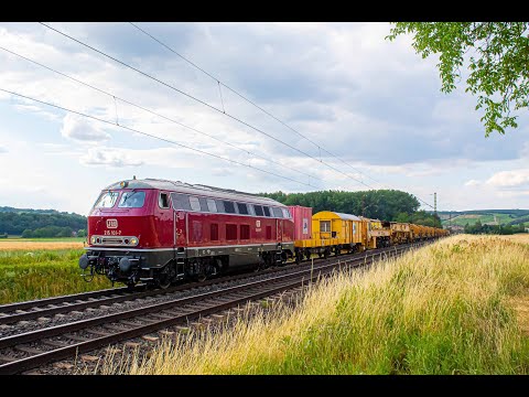 Bahnverkehr in Retzbach-Zellingen 24.6.2023 Part 2