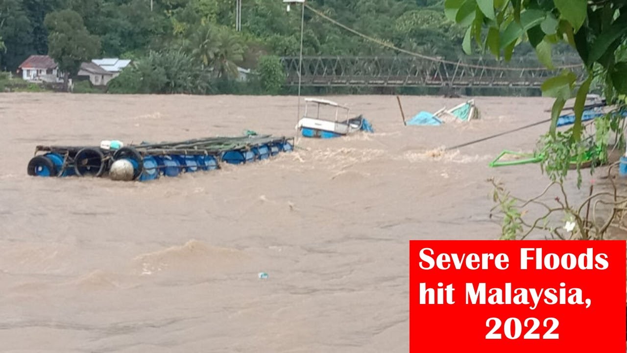 🚨Terrifying Floods destroy several cities in Malaysia | banjir