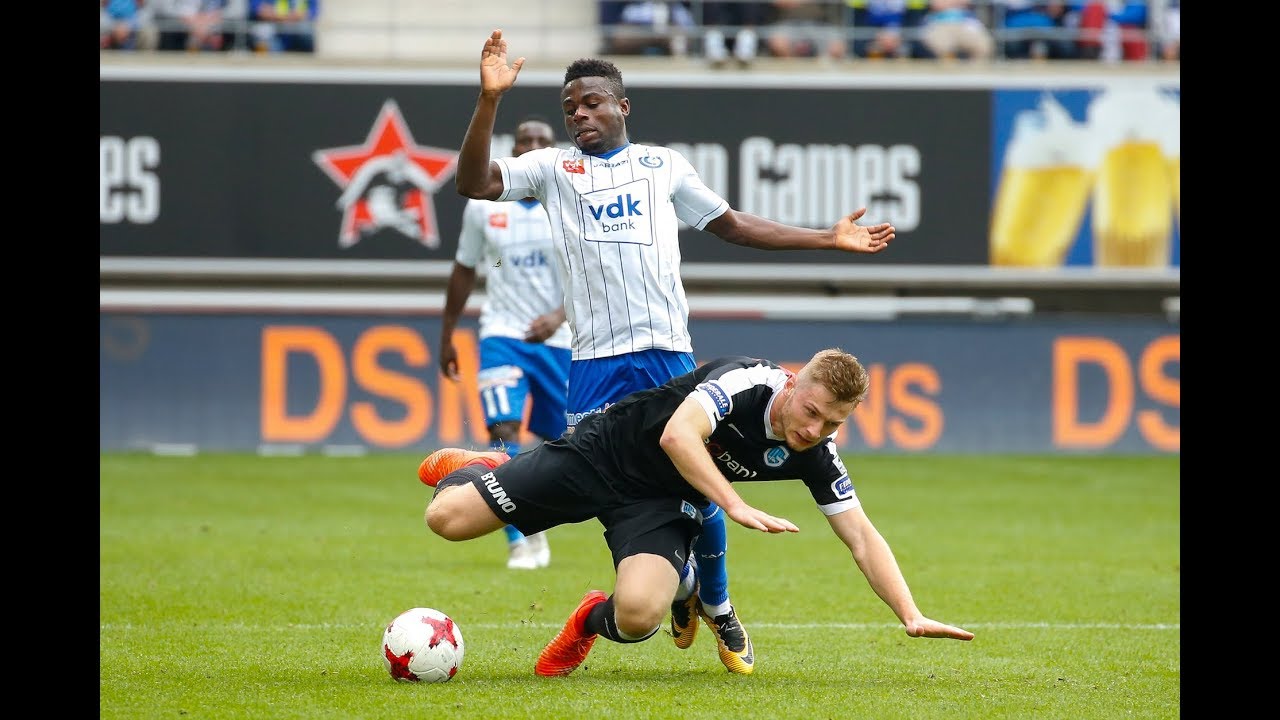 Moses Simon na KAA Gent - KRC Genk