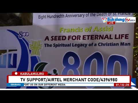 THE OFFICIAL LAUNCH OF THE JUBILEE YEAR OF ST.ASSIS AT ST.PADRE PIO SHRINE KABULAMULIRO |7/FEB /2026