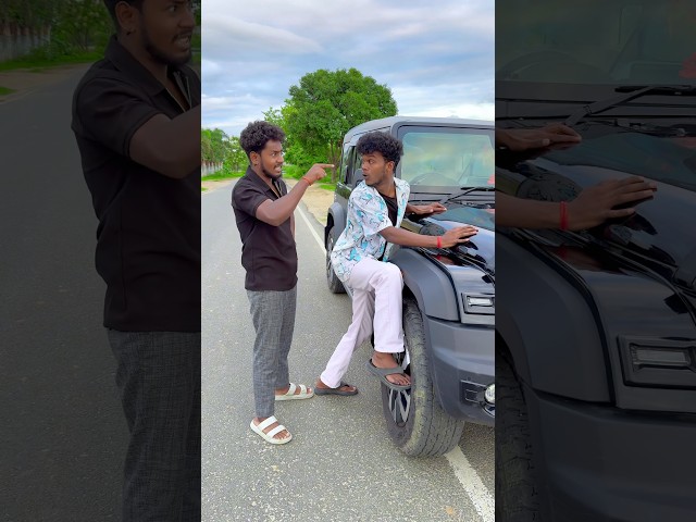 गाड़ी सीखते हुए 😂😂 ##realfoolsofficial #comedy #comedy #vikramcomedyvideo #vikramfunnyvideo
