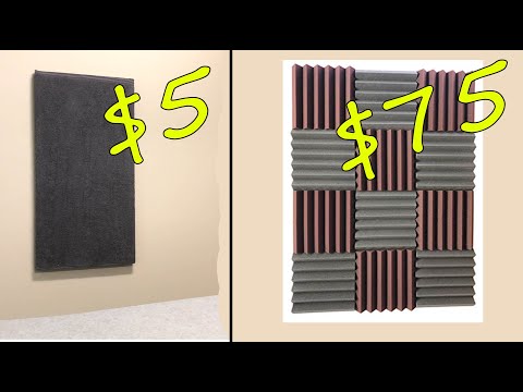 Soundproofing Panels for Under $5