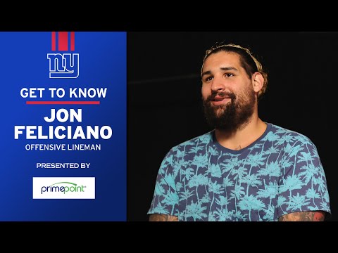 Get to Know: Jon Feliciano | Favorite Moment with Brian Daboll, Video Games & Bucket List video clip