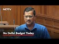 No Delhi Budget Today: Arvind Kejriwal Versus Lt Governor