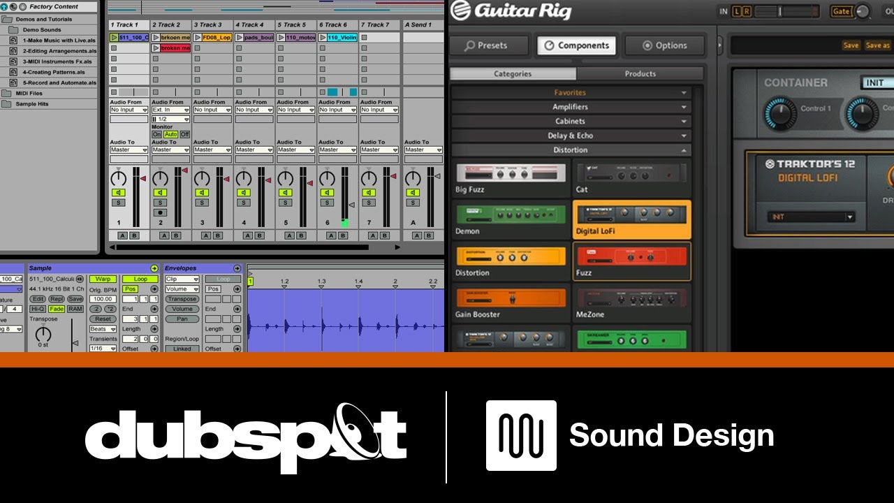 Sound creator. Аблетон гитары. Ableton Sound Design. Distortion Ableton. Эффекты в аблетон.