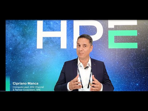 HPE Partner Growth Summit 2025: Cipriano Manca, Compute Lead, HPE WW Channel & Partner Ecosystem