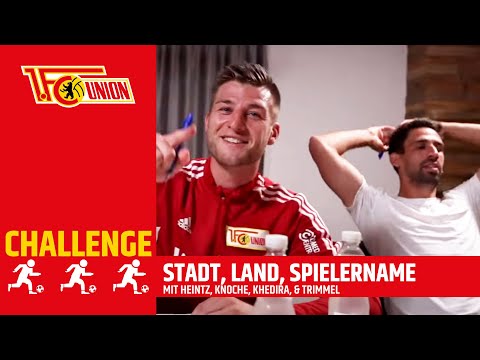 "Schreibst du ab, oder was?!" | Stadt, Land, Spielername | Challenge | 1.FC Union Berlin