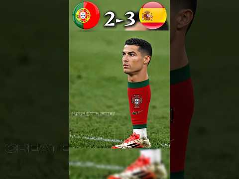 The Day Ronaldo Beat Yamal | Portugal VS Spain World Cup Imaginary Final | #ronaldo vs #lamineyamal