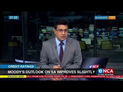Moody's outlook on SA improves slightly