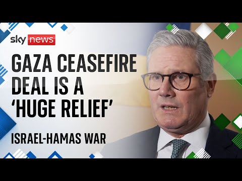 Prime minister says ceasefire deal 'is very welcome'