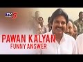 Pawan Kalyan amuses reporter on his Panche getup - Exclusive