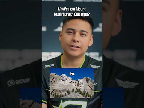 Who’s on your Mount Rushmore of CoD pros? 🤔