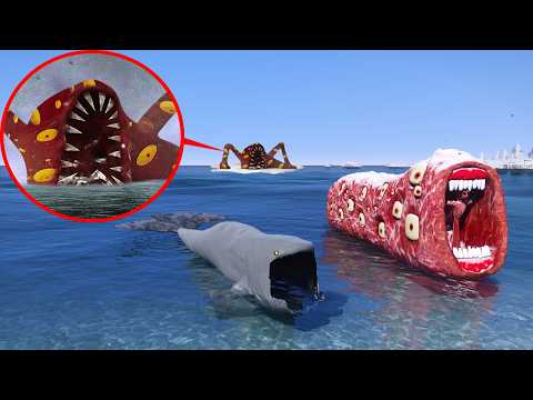 Ca Trực Đêm Bất Ổn ! Tàu Điện Ngầm Ăn Thịt THE BLOOP Kết Hợp Tạo Ra Giống Loại Quái Vật Biển Mới !