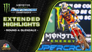 Supercross 2025 - Round 4, Glendale | EXTENDED HIGHLIGHTS | 2/1/25 | Motorsports on NBC