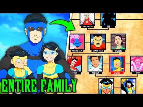 Mark Grayson Entire Viltrumite Family Explained—INVINCIBLE