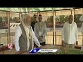 PM Modi Plants Sapling At Mahatma Gandhi Sabarmati Ashram | V6 News  - 03:03 min - News - Video