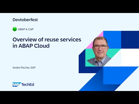 ? Overview of reuse services in ABAP Cloud