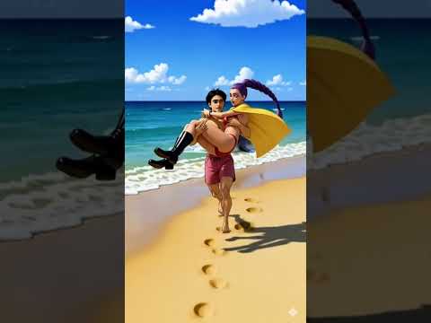 Jinu Saves RUMI FROM A SHARK #kpopdemonhunter #shorts #kpop #superhero #love #kpopdemonhunterssongs