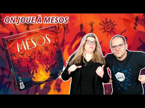 { Règles Et Partie } ON JOUE À MESOS | Jeu De Société | Gigamic
