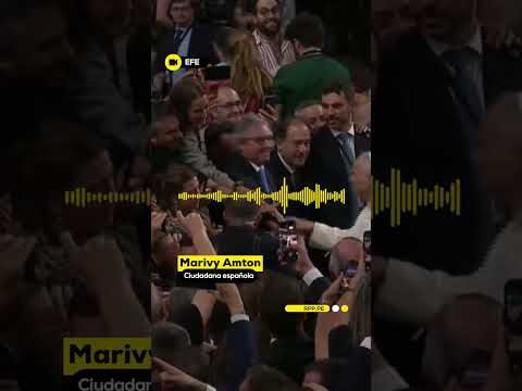CIUDADANA ESPAÑOLA CONTÓ CÓMO FUE LA LLEGADA DEL PAPA LEÓN XIV A MADRID #SHORTRPP