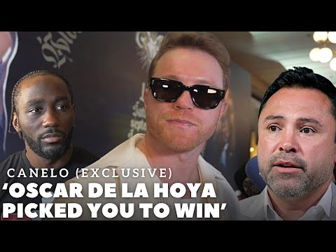 CANELO ‘SHOCK REACTION’ TO OSCAR DE LA HOYA PICKING HIM TO BEAT TERENCE CRAWFORD | RYAN GARCIA