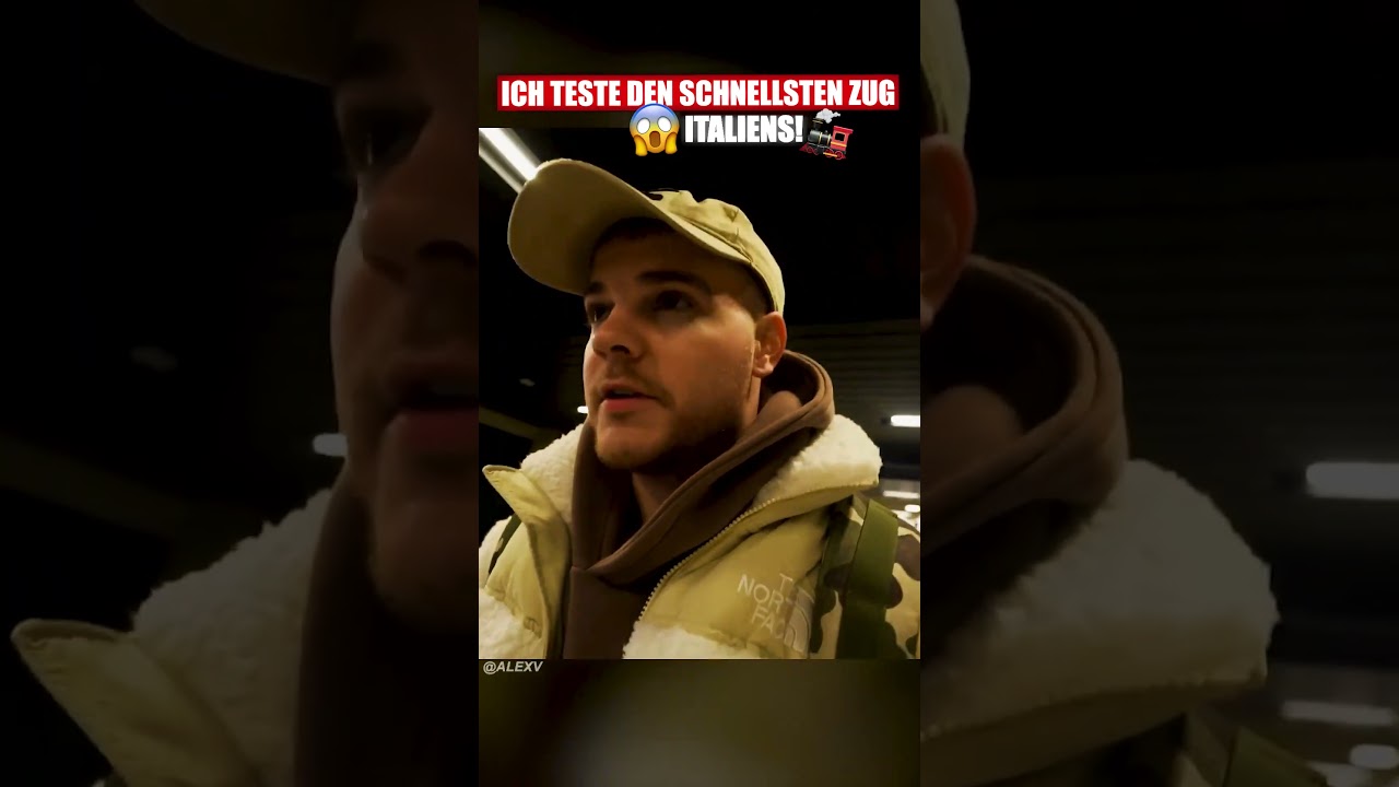 400KM H im italienischen High Speed Zug! 🚆🤯 shortsfeed