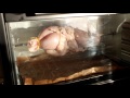 Зажарить курицу-гриль на вертеле в духовке