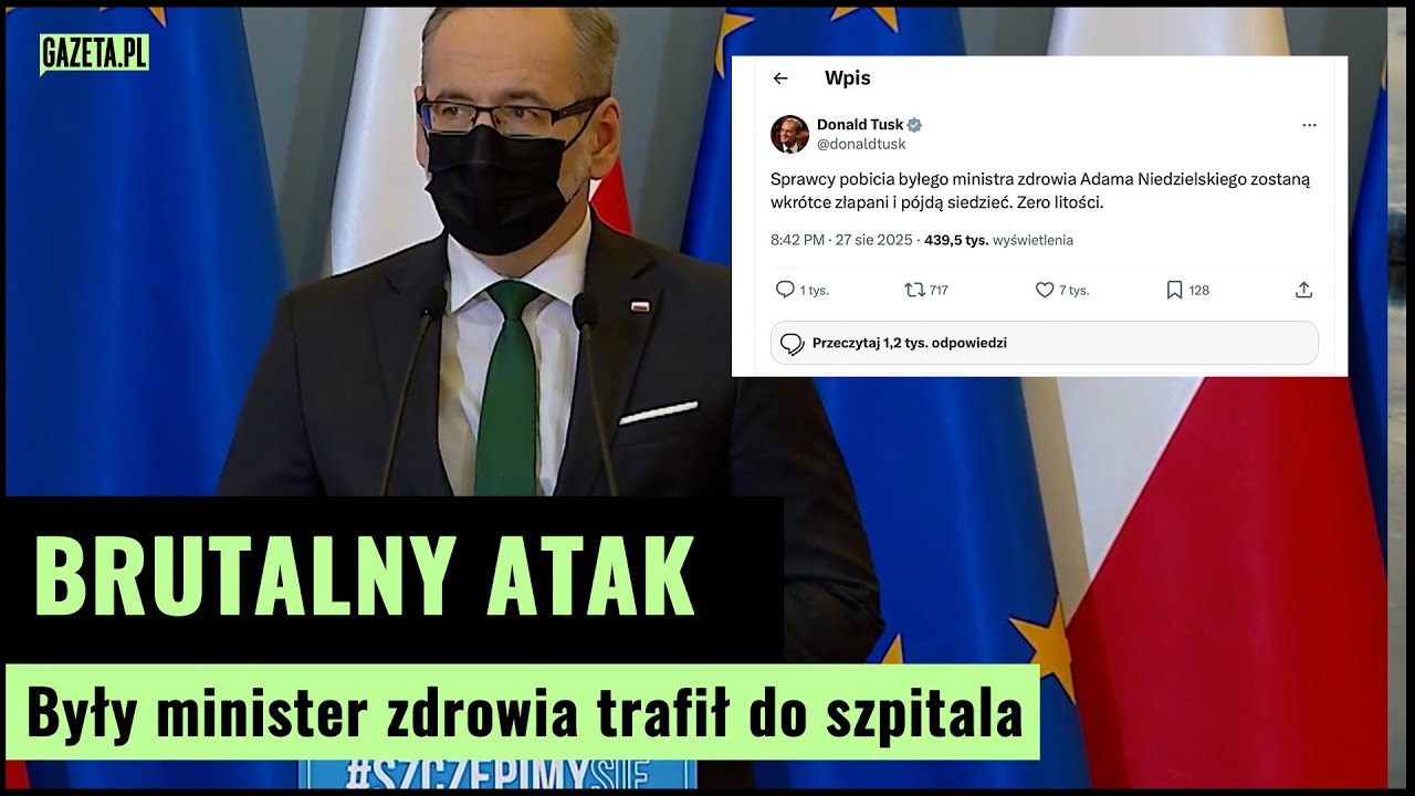 Brutalny atak na Smerfa Doktora. Były minister zdrowia trafił do szpitala | Gazeta.pl