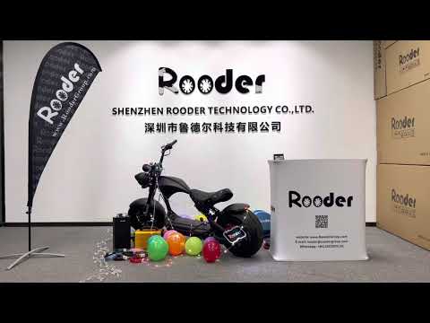 Rooder Sara-E M1ps electric scooter with Bluetooth speaker wholesale price 88 +8613632905138