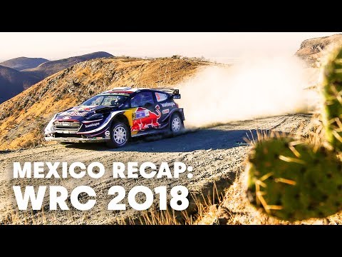 Mexican mayhem unfolding at WRC Mexico 2018.