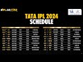 LIVE: TATA IPL 2024 Schedule Releases Today on Star Sports