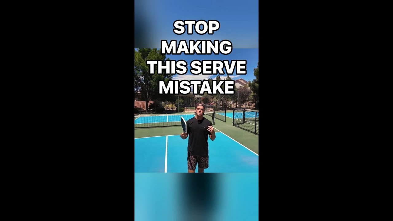 Biggest Pickleball Serve Mistake Everyone Makes