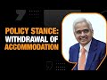 MPC Focused On Withdrawal Of Accommodation| RBIs Monetary Policy Committee Meet| News9