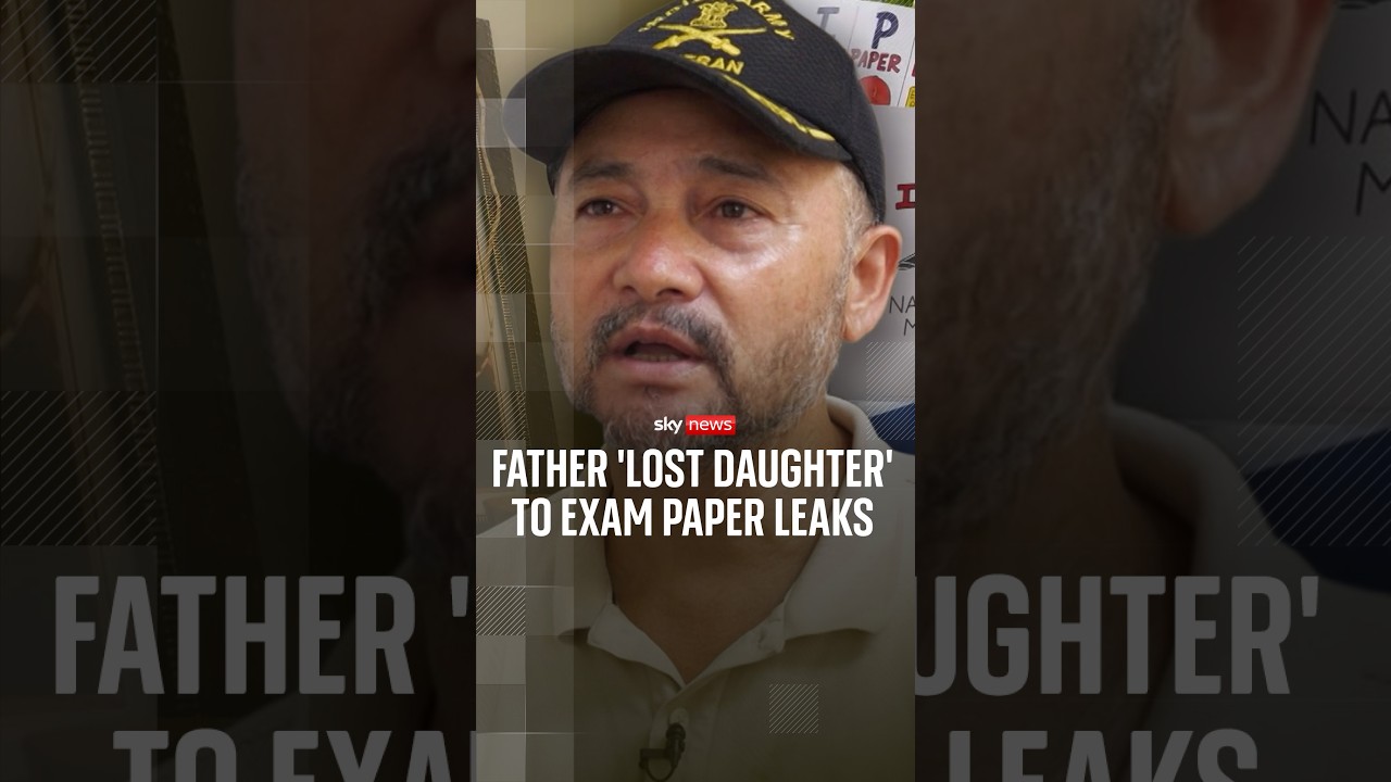 Father 'lost daughter' to exam paper leaks